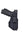 Pistolera Interior derecha en Kydex Negro Mate c/laser/linterna CHICA